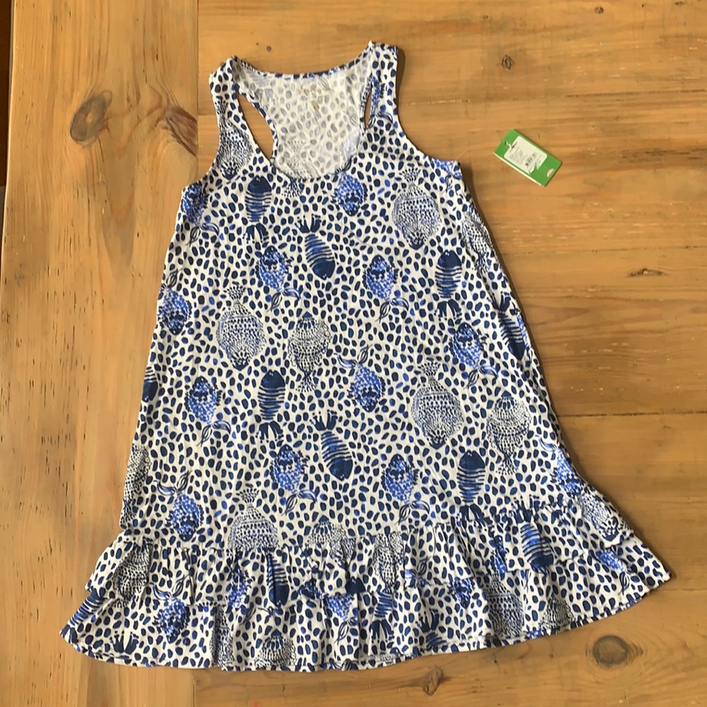 Lilly Pulitzer Evangelia Dress (Print Name: Heart and Sole)